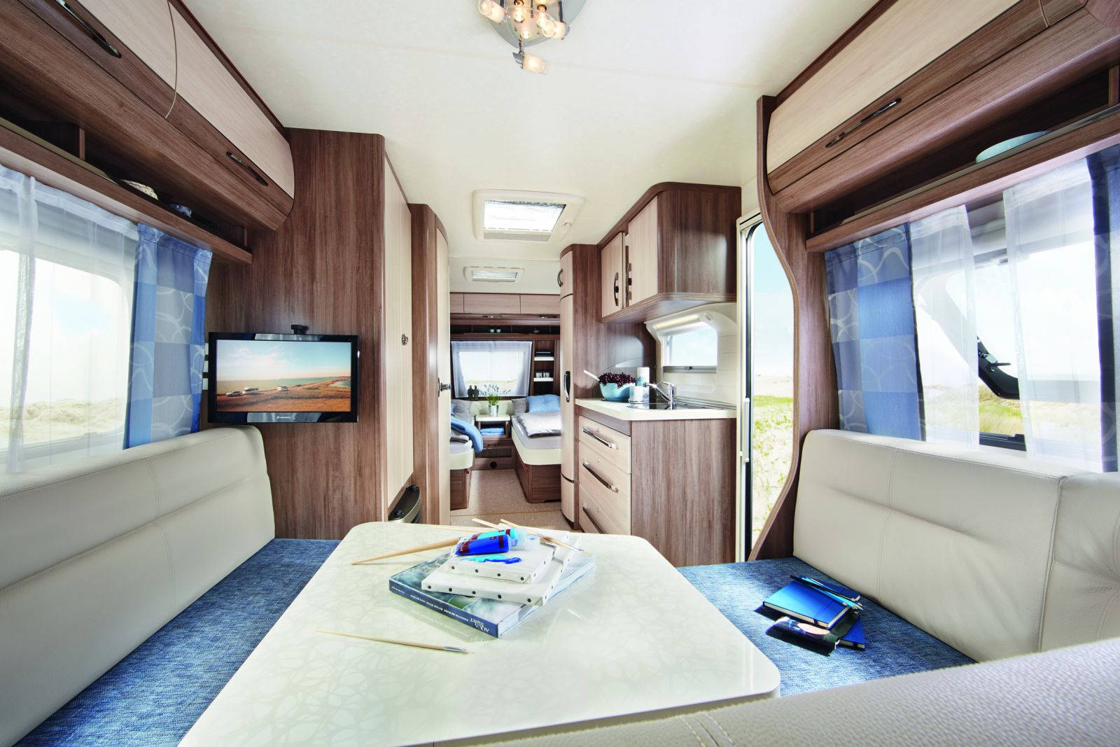 Hobby de Luxe Easy caravan