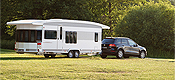 Hobby caravan Landhuis
