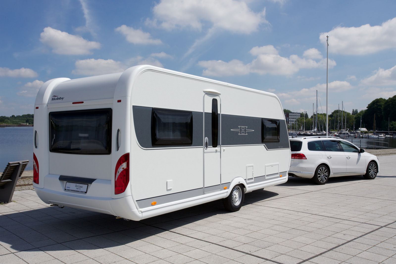 Hobby de Luxe caravan