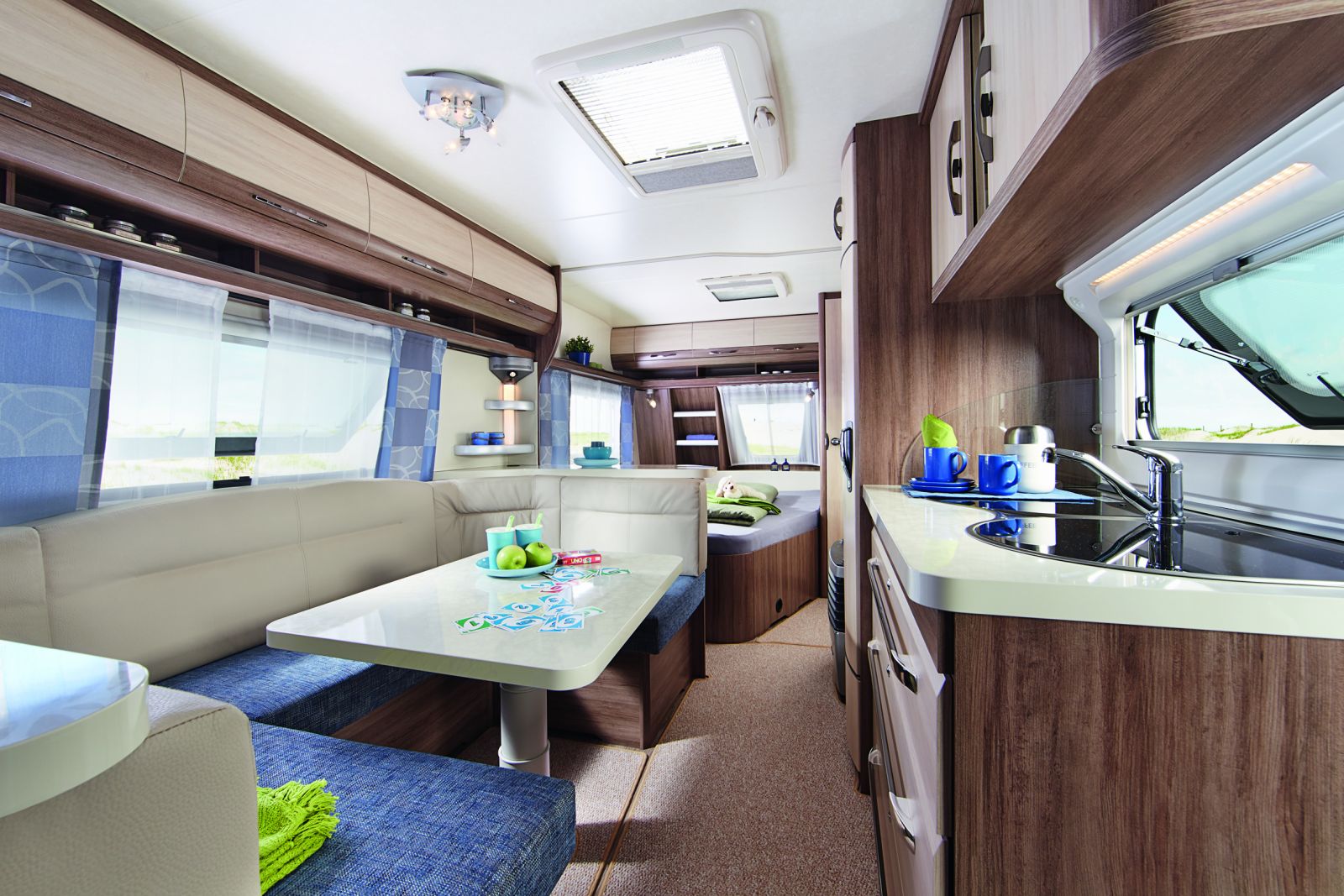 Hobby de Luxe Easy caravan